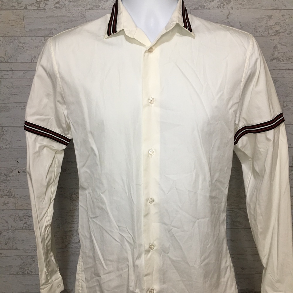 Authentic Dior long sleeve cotton button down